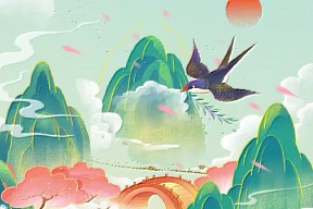 【立春】东风带雨逐西风 